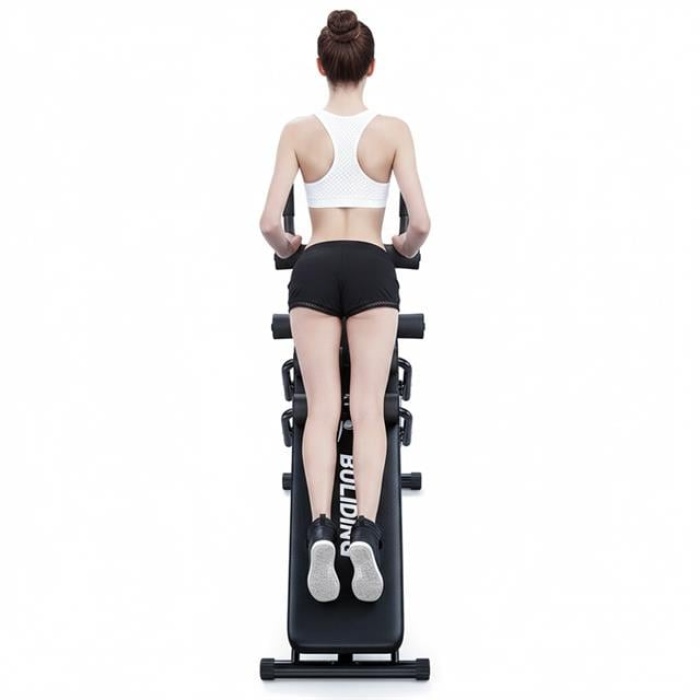 Sunup SN-29122 Fonksiyonel Karın Kası Mekik Sehpası Dijital Sayaçlı Katlanabilir Fitness Egzersiz Aleti