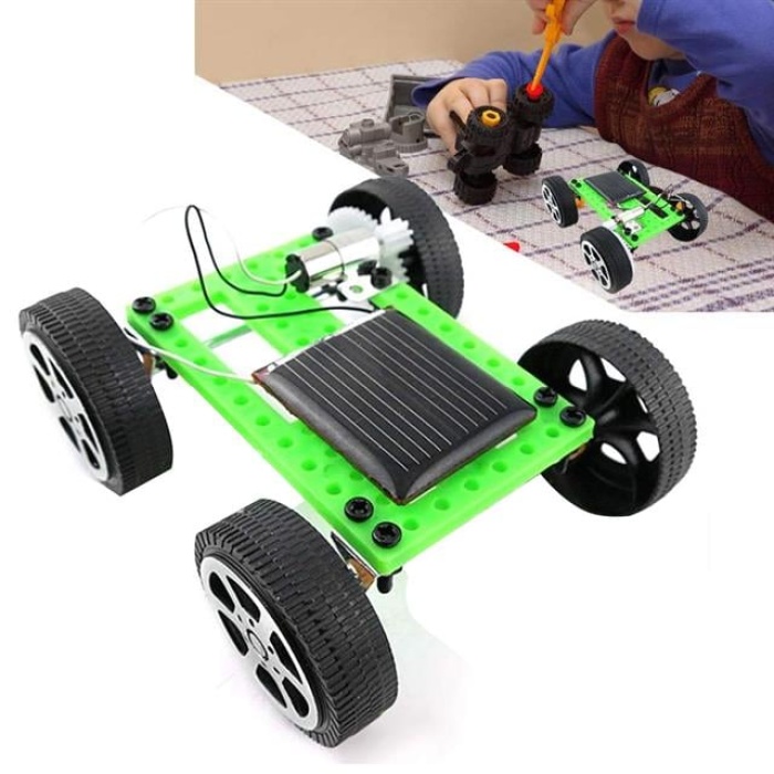 PowerMaster PM-27147 Tekerlekli Motorlu Araba 5-14 Yaş Arası Solar Eğitim - Deney Kiti