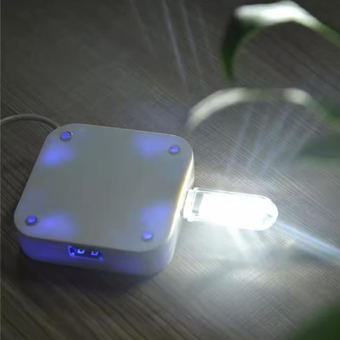 Powermaster PM-34390 Flash Bellek Görünümlü Taşınabilir 3 Led Beyaz Işık Usb Gece Lambası