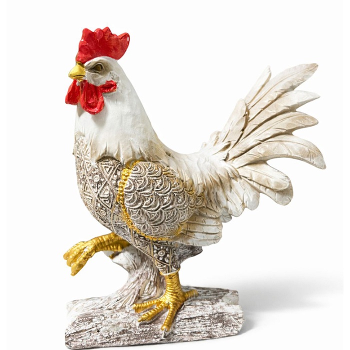 Özel Tasarım Polyester Horoz Figürü