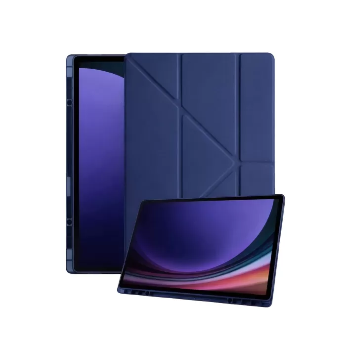 Newface Samsung Galaxy Tab A11 Plus Kalemlikli Mars Tablet Kılıfı - Lacivert