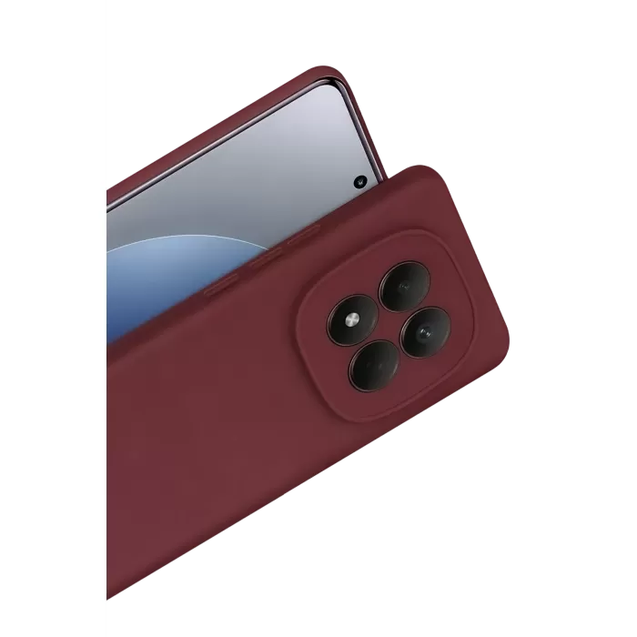 Newface Xiaomi Redmi Note 15 Pro 5G First Silikon - Bordo