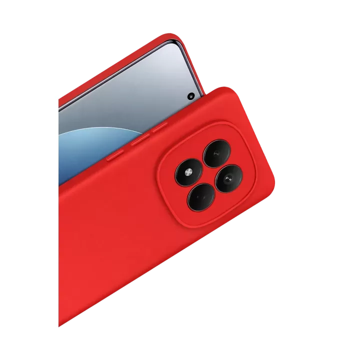 Newface Xiaomi Redmi Note 15 Pro 5G First Silikon - Kırmızı