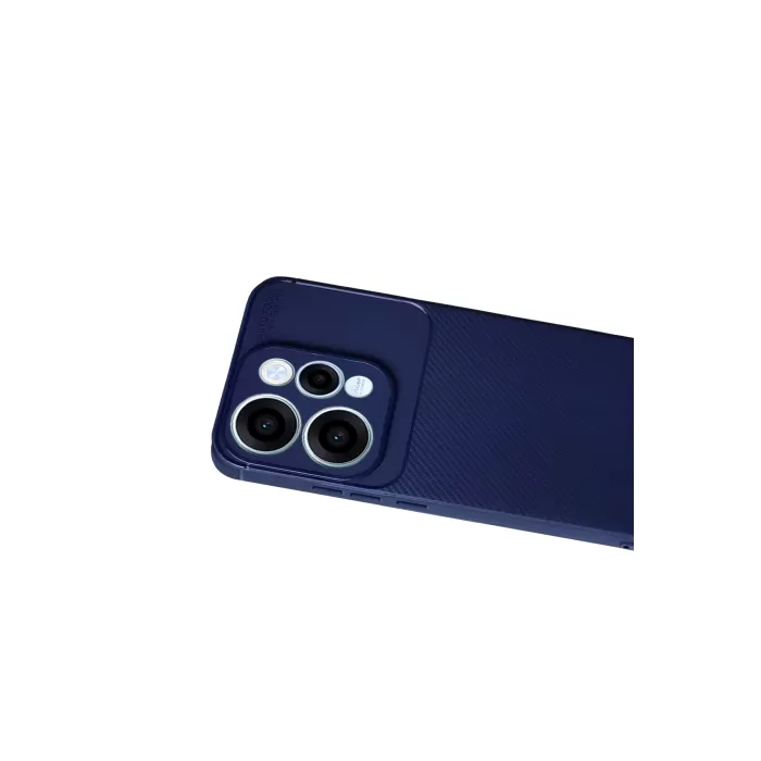 Newface Oppo Reno 15 Auto Focus Karbon Kapak - Lacivert