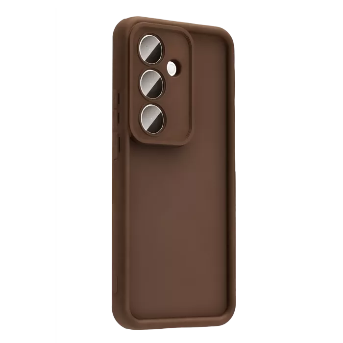 Newface Samsung Galaxy A37 5G Viera Silikon - Kahverengi