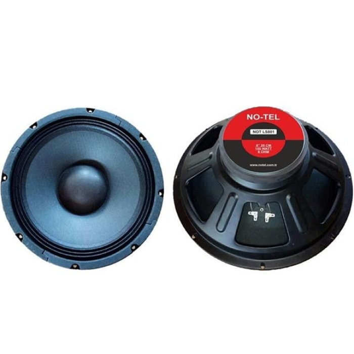 No-Tel NOT-LS801 8 20 Cm 150 Watt Çıplak Yedek Hoparlör