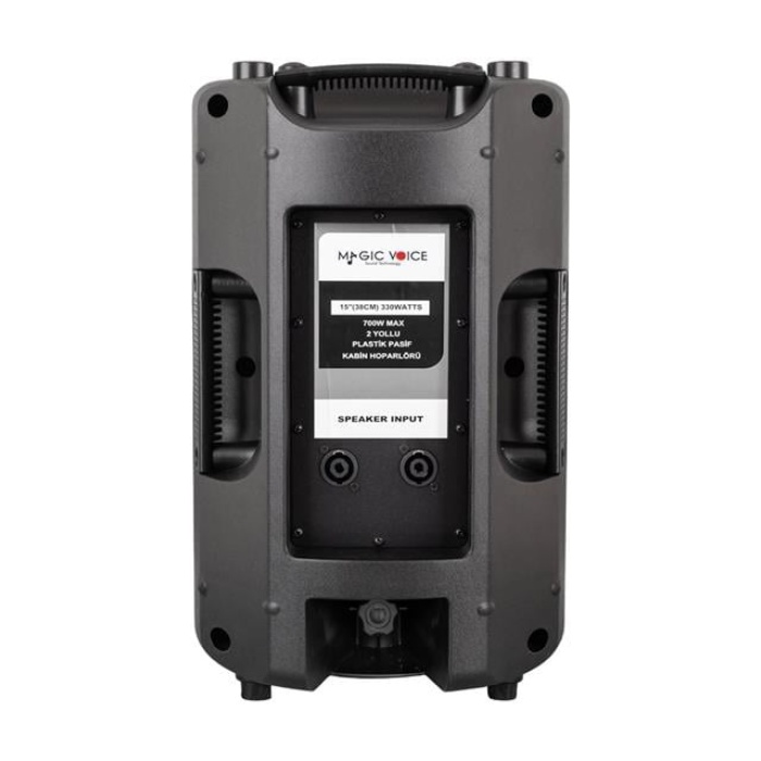 MagicVoice MV-3415 38 Cm 700 Watt 15 Plastik Kabin Pasif Hoparlör