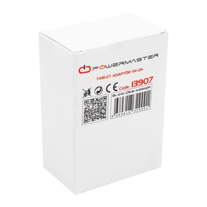 Powermaster PM-13907 5 Volt - 2 Amper Adaptör (Samsung Tablet)