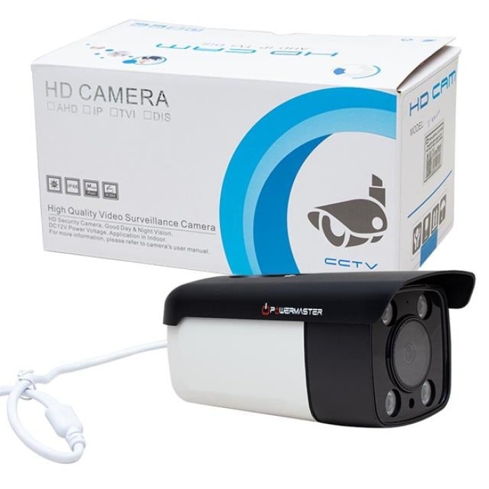 Powermaster PM-AIR776 2 Mp 3.6 mm AHD Büyük Kasa IP Bullet Kamera