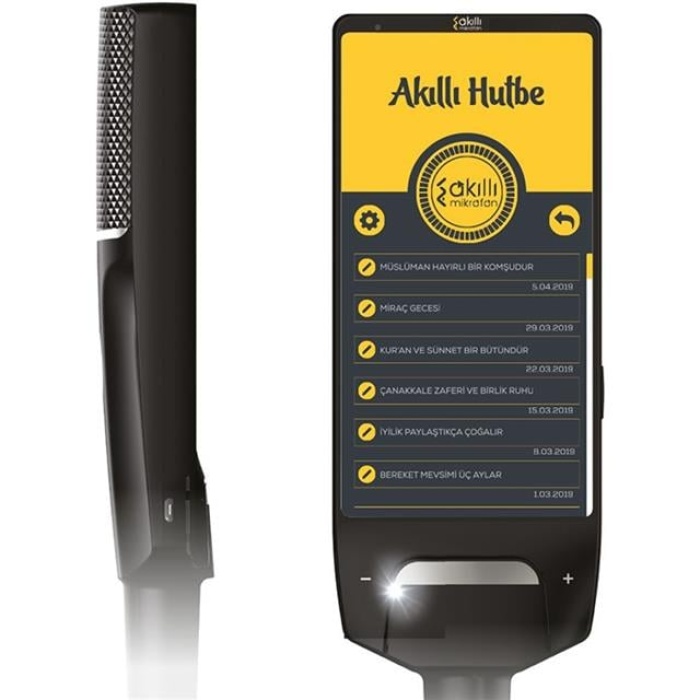 Akıllı Mikrofon Dokunmatik Ekranlı Wifi Destekli - Akıllı Hutbe