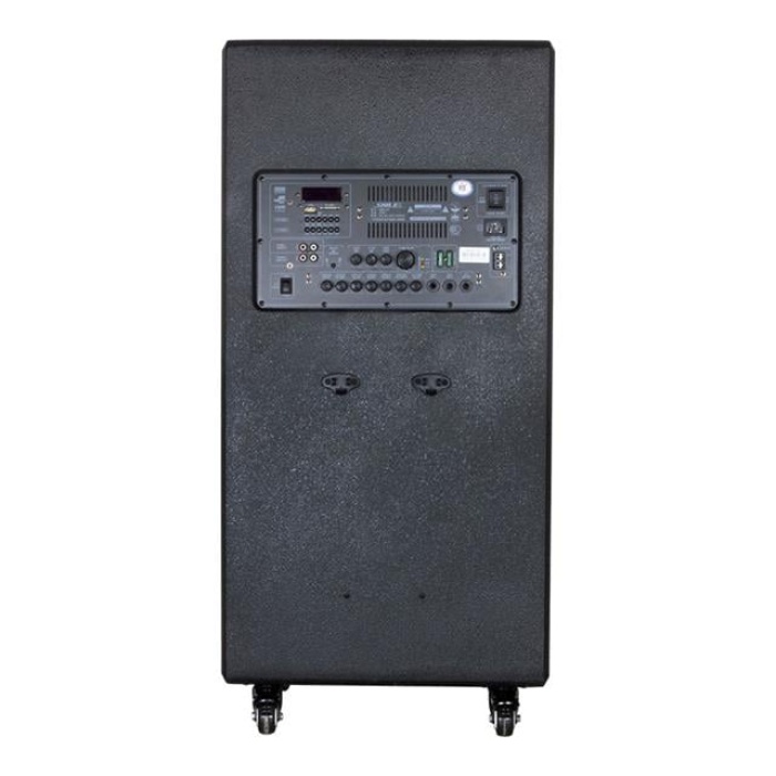 Shile SL-1612B İki El Mikrofonlu-Kumandalı USB/SD/BT/FM Taşınabilir Hoparlör