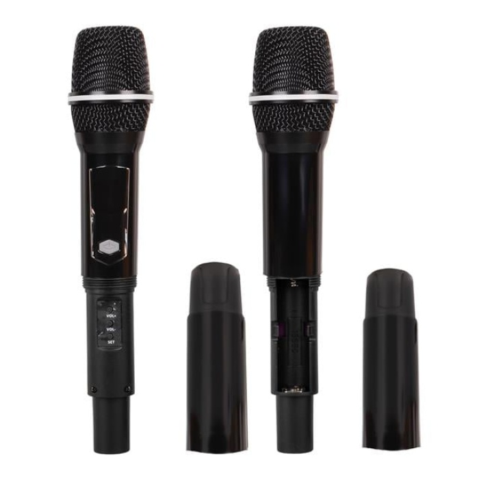 MagicvoiceUhf Ekranlı 1 El Kablosuz Telsiz Mikrofon