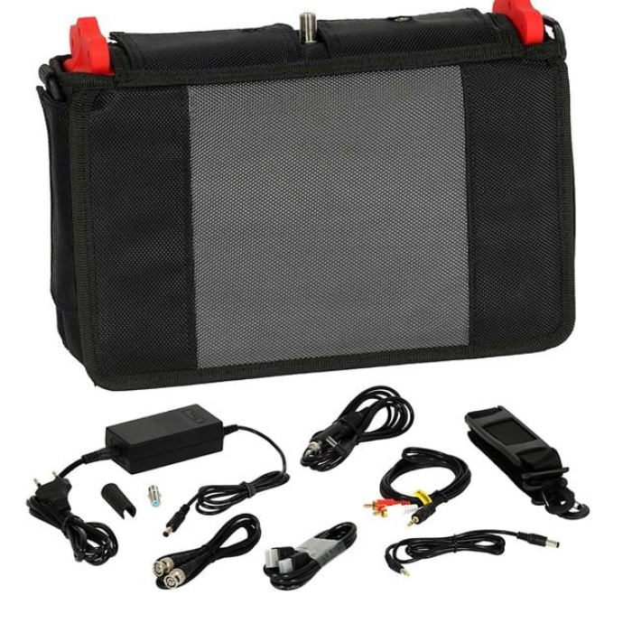 Satfinder AS07-STCA 4K Dvb S-S2/T-T2/C/J.83B/ISDB-T Sinyal Analizörü + Görüntülü Uydu Bulucu + Kamera Test Cihazı