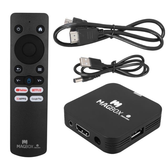 Magbox Electrobox 2 GB Ram H313 İşlemci 16 GB HDD 4K Ultra HD Android Box (Android 10)