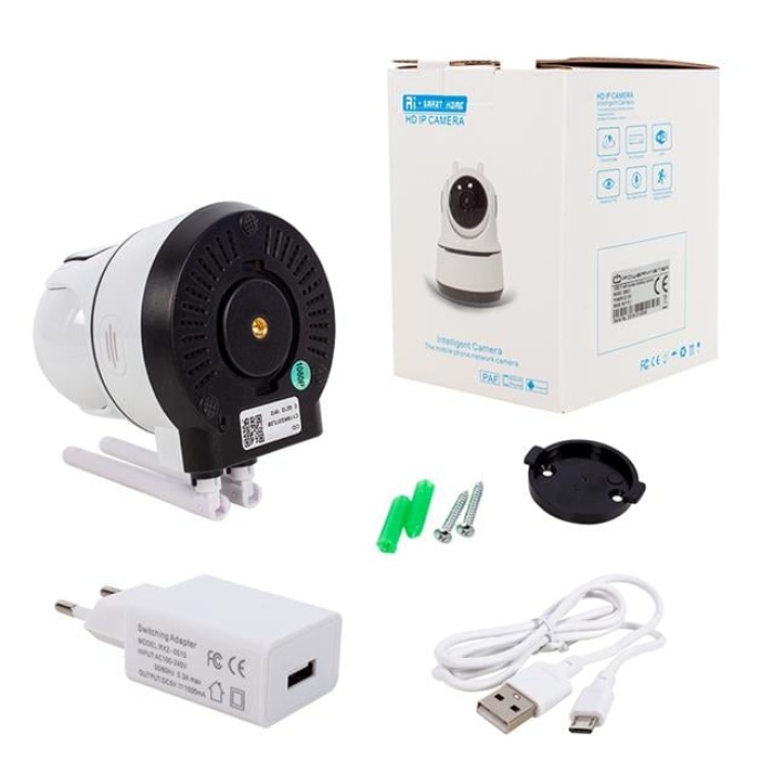 Powermaster Bebek WiFi 2MP İki Yönlü Ses IP Kamera TF/P2P