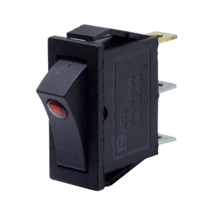 PowerMaster Işıklı Tekli Mercekli Anahtar