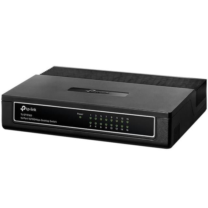 TP-Link TL-SF1016D 16 Port 10-100 Mbps Ethernet Switch