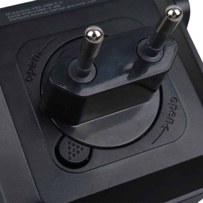 PowerMaster PW-WR22 300 Mbps 2.4 Ghz 2 Anten Wifi Router Repeater Access Point Priz Tipi