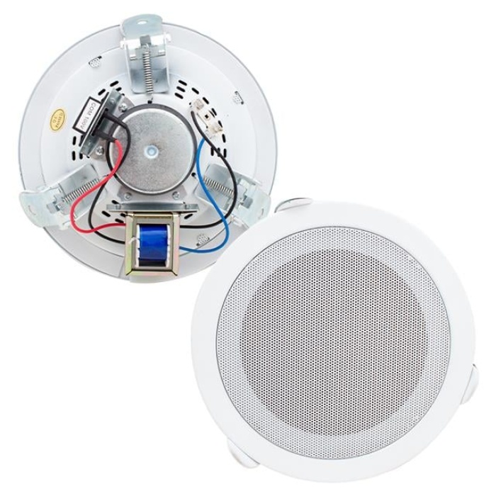 MagicVoice MV-6695 18 CM 6 Watt Beyaz Trafolu Metal Kasa Alçıpan Hoparlör