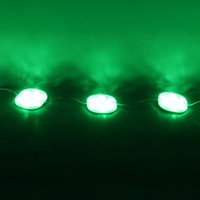 Powermaster 12 Volt 3 Watt Yeşil Sabit 6565-2835 Modül Led