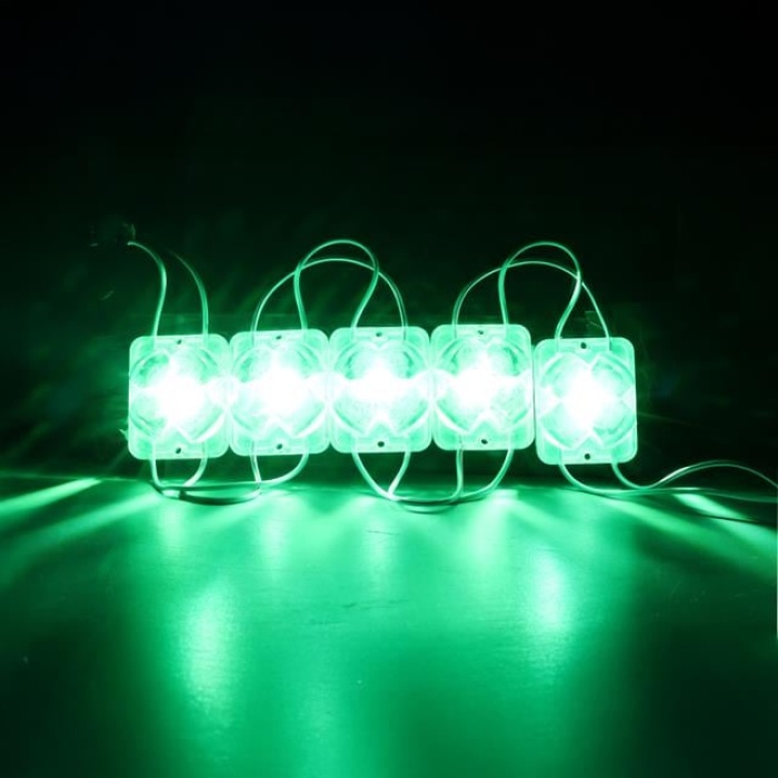 Powermaster 12 Volt 2 Watt Yeşil Sabit 4333-3030 Modül Led