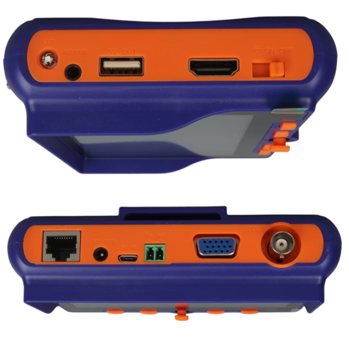 Magbox AHD-TVI-CVI-Analog-HDMI El Tipi Kamera Test Cihazı