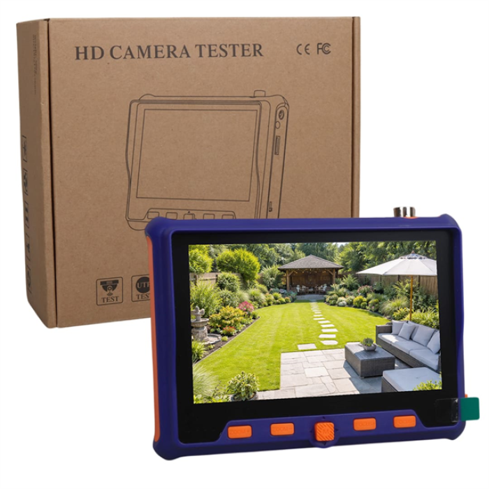 Magbox AHD-TVI-CVI-Analog-HDMI El Tipi Kamera Test Cihazı