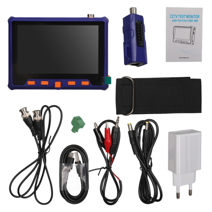 Magbox AHD-TVI-CVI-Analog-HDMI El Tipi Kamera Test Cihazı