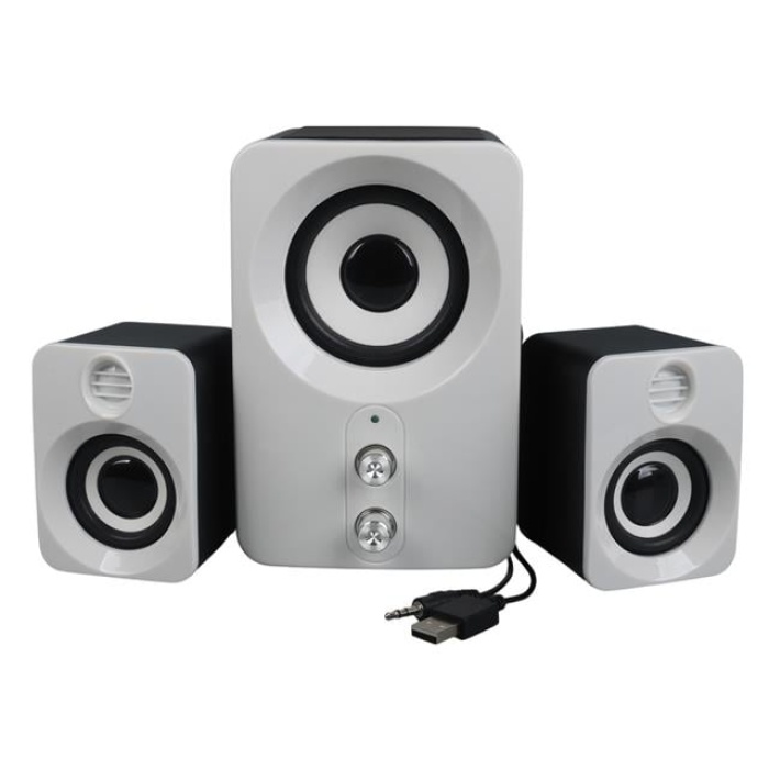 MagicVoice FT-10 2+1 3x3 Watt Aux Multimedia Seti USB Speaker - Hoparlör