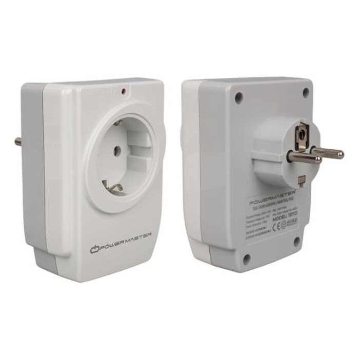 Powermaster PM-18721 Akım Korumalı Tekli Priz