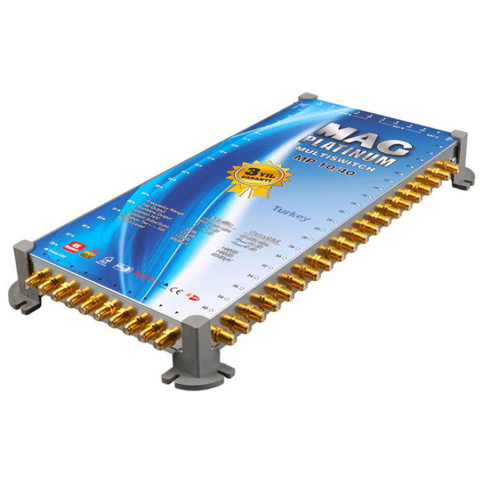 10*40 Sonlu/Kaskatlı Swıtchlı Uydu Santrali Mag Platınum