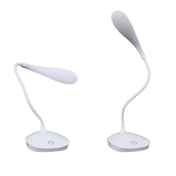 Powermaster PM-19316 5 Volt - 0.5 Amper Dokunmatik Tuşlu 14 Ledli Şarjlı Portatif Masa Lambası