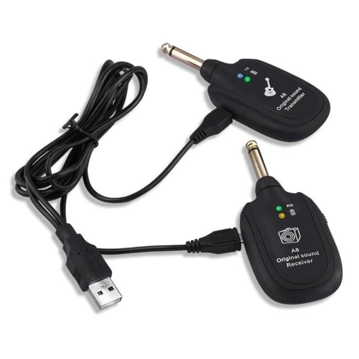 Magicvoice MV-19583 Uhf Gitar Tip Kablosuz Amfi Ve Enstrüman Kablosuz Mikrofonu