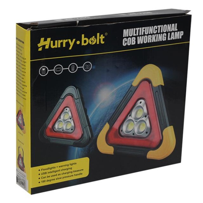 Powermaster Solar Şarj Üçgen Cob Aydınlatma Park Lambası HB-7709