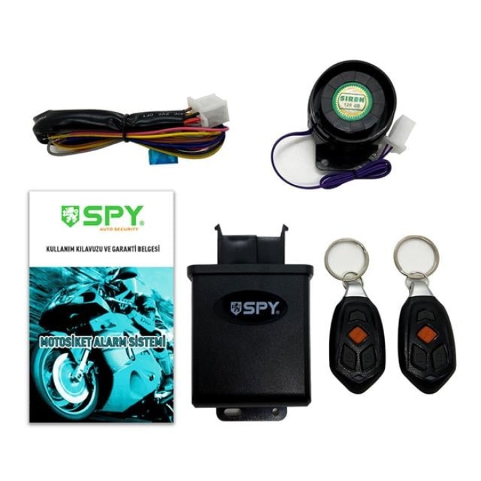 Powermaster PM-22738 Yüksek Sesli Motosiklet Güvenlik Alarm Sistemi