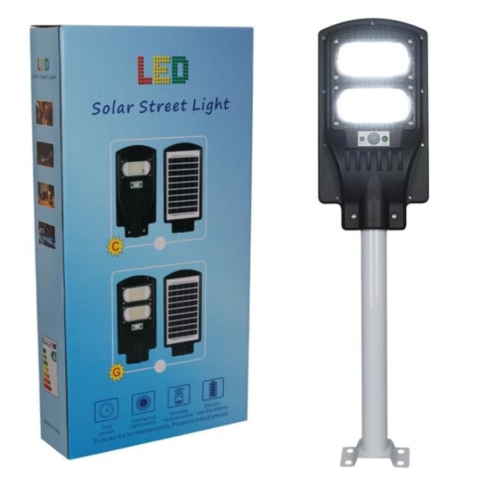 Powermaster PM-23012 Solar Ledli Kumandalı 200Watt Sokak Lambası