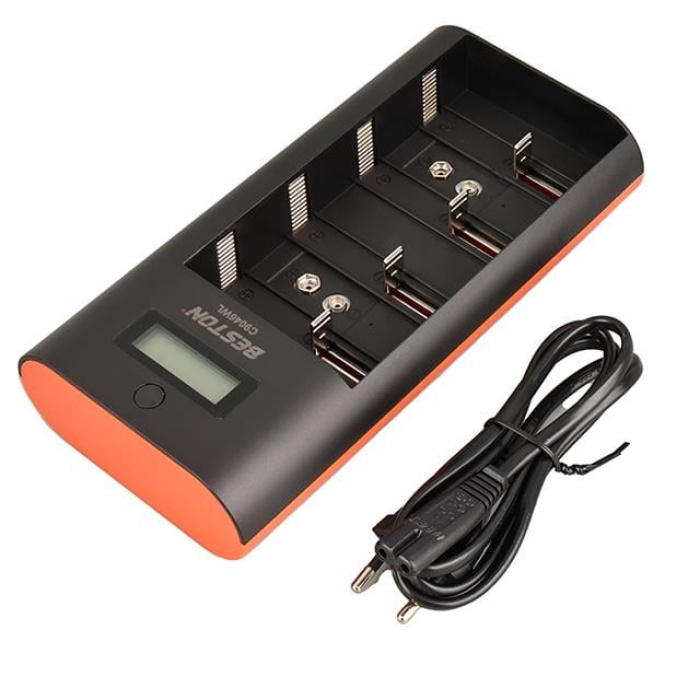 Beston C9046WL AA/AAA/9v/C Boy/D Boy/Ni-Mh/Ni-Cd/ Ekranlı Pil Şarj Cihazı