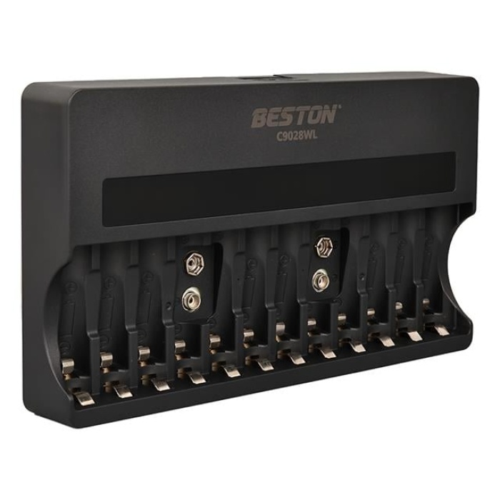 Beston C9028WL AA/AAA/9V/C Boy/D Boy/Lion Hızlı Pil Şarj Cihazı