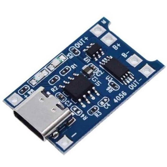 Weko BMS-TP4056 2S 5A BMS Devresi Lityum Batarya Şarj Modülü Type-C 28*17*4Mm