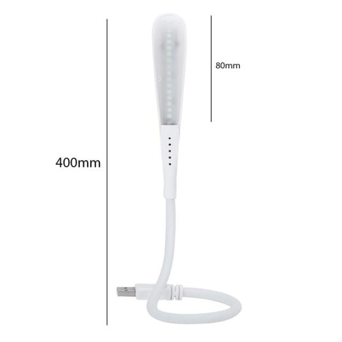 PowerMaster PM-24560 14 Ledli Beyaz Esnek Usb Led Lamba 3 Kademeli