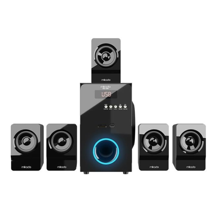 Mikado MD-581BT 110W USB/SD/FM/BT Destekli 5+1 Ses Sistemi Hoparlör - Speaker