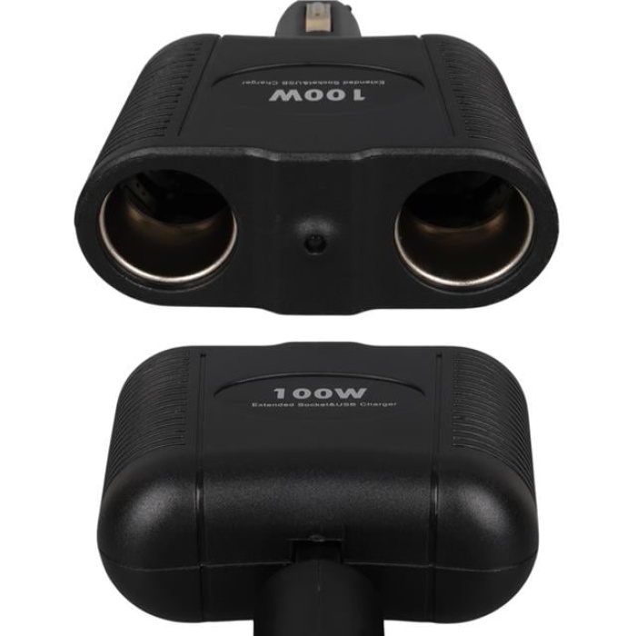 Olesson 1643 12-24V 100W 2LI Araç Çakmak Çoklayıcı