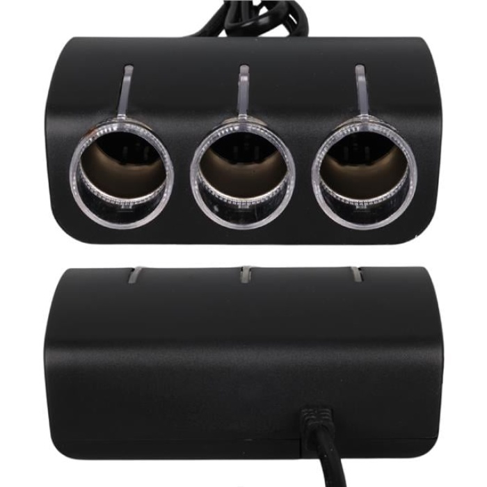 Olesson 1521 12-24V 120W 80 CM Kablolu 3LÜ Araç Çakmak Çoklayıcı