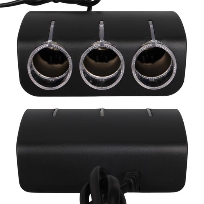 Olesson 1528 12-24V Tek USB Girişli 120W 80cm Kablolu 3LÜ Araç Çakmak Çoklayıcı