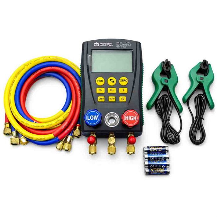 Powermaster PM-517A Dijital Manifold Test Cihazı Dijital Soğutma Analizörü