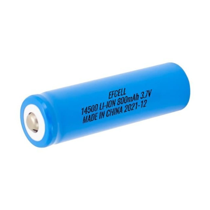 Efcell LC 14500 3.7V 800mAh Li-Ion Şarj Edilebilir Pil (El Feneri Pili)