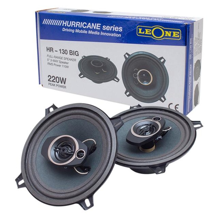 Leone 13 Cm 220 Watt Max 110 Watt Rms 3 Yollu 2li Hoparlör HR-130 BIG
