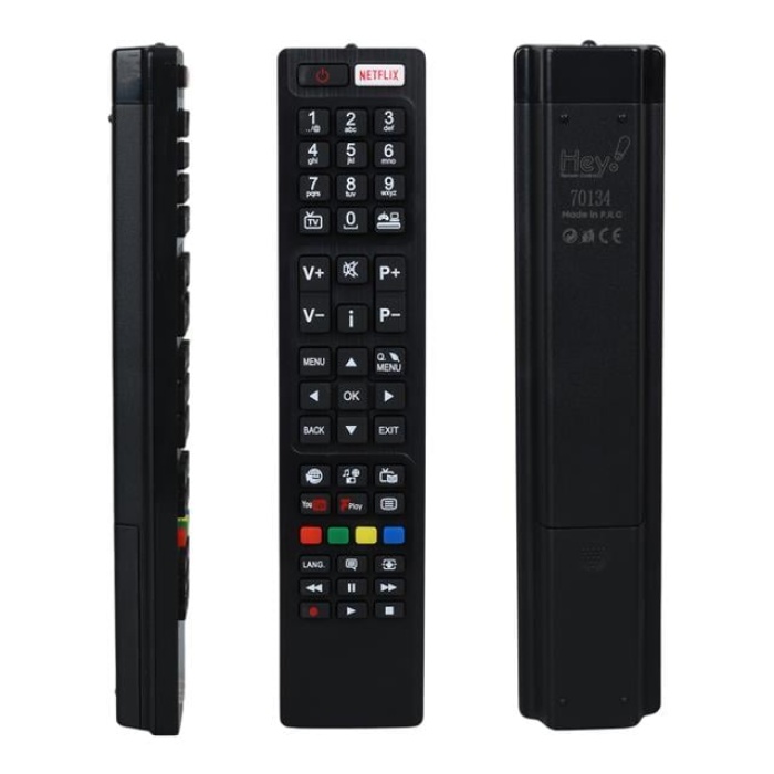 Hey Küçük Kalıp Vestel Netflix - Youtube - Play Tuşlu Lcd Led TV Kumanda RC4848F RC5 30094759