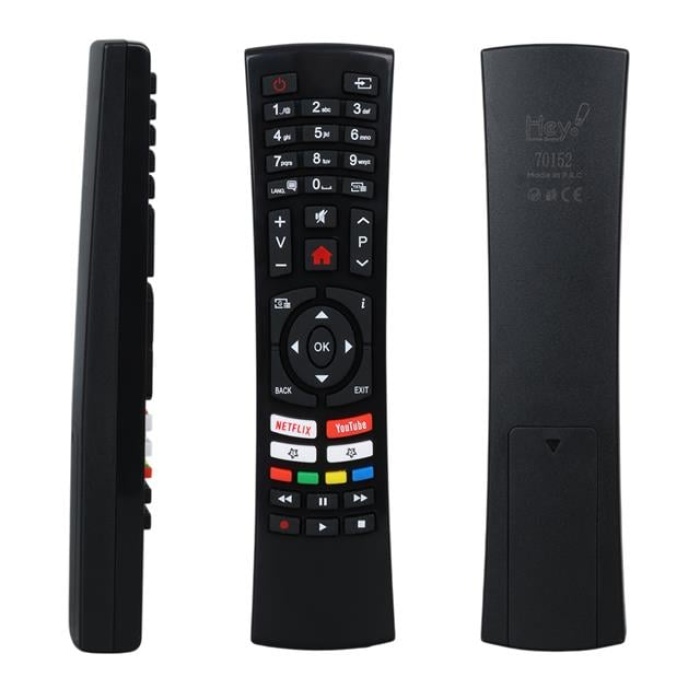 Hey Küçük Kalıp Vestel Netflix Youtube Tuşlu Yazısız Lcd Led TV Kumanda (RC4390-30100824)
