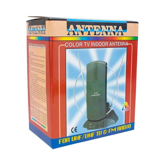 Powermaster Uhf-Vhf Renkli Elektrikli Tv & Fm Üstü Anten DT-101